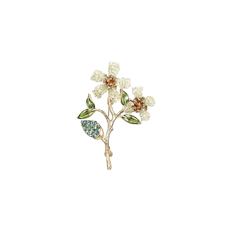 Monet Springtime in Giverny Brooch