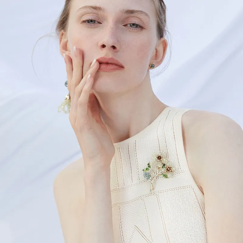 Monet Springtime in Giverny Brooch - Image 2