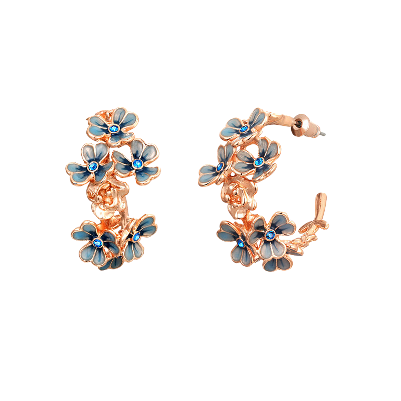 Van Gogh Iris Earring