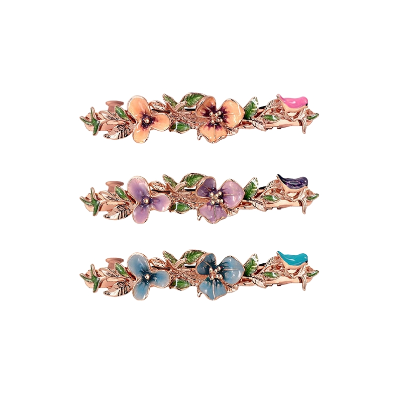 Van Gogh Iris Hair Clip