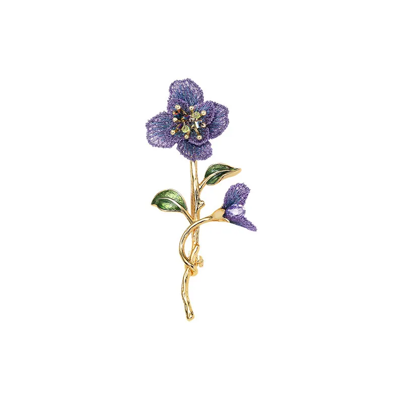 Forget-me-not Brooch